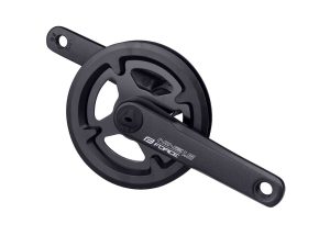 FORCE NINE1.6 kranksæt med 30 tands klinge stål 140 mm alu pedalarme til firkantet aksel