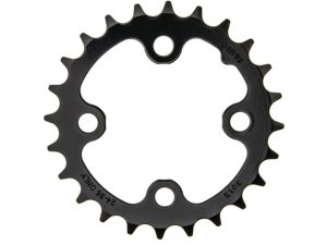 Sram MTB Klinge - 24 tands rund - 3x9/10 gear - 4 huls ø64mm - Sort