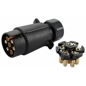 Work>it nylon stikprop 7-polet sort